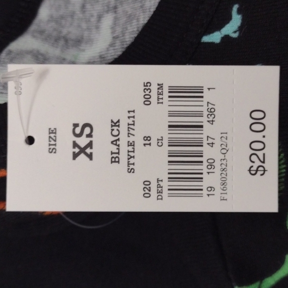 COPY - NWT Dapper Dinos: Women's Dino Skeleton Print Matching Family Pajama Set - Picture 8 of 8